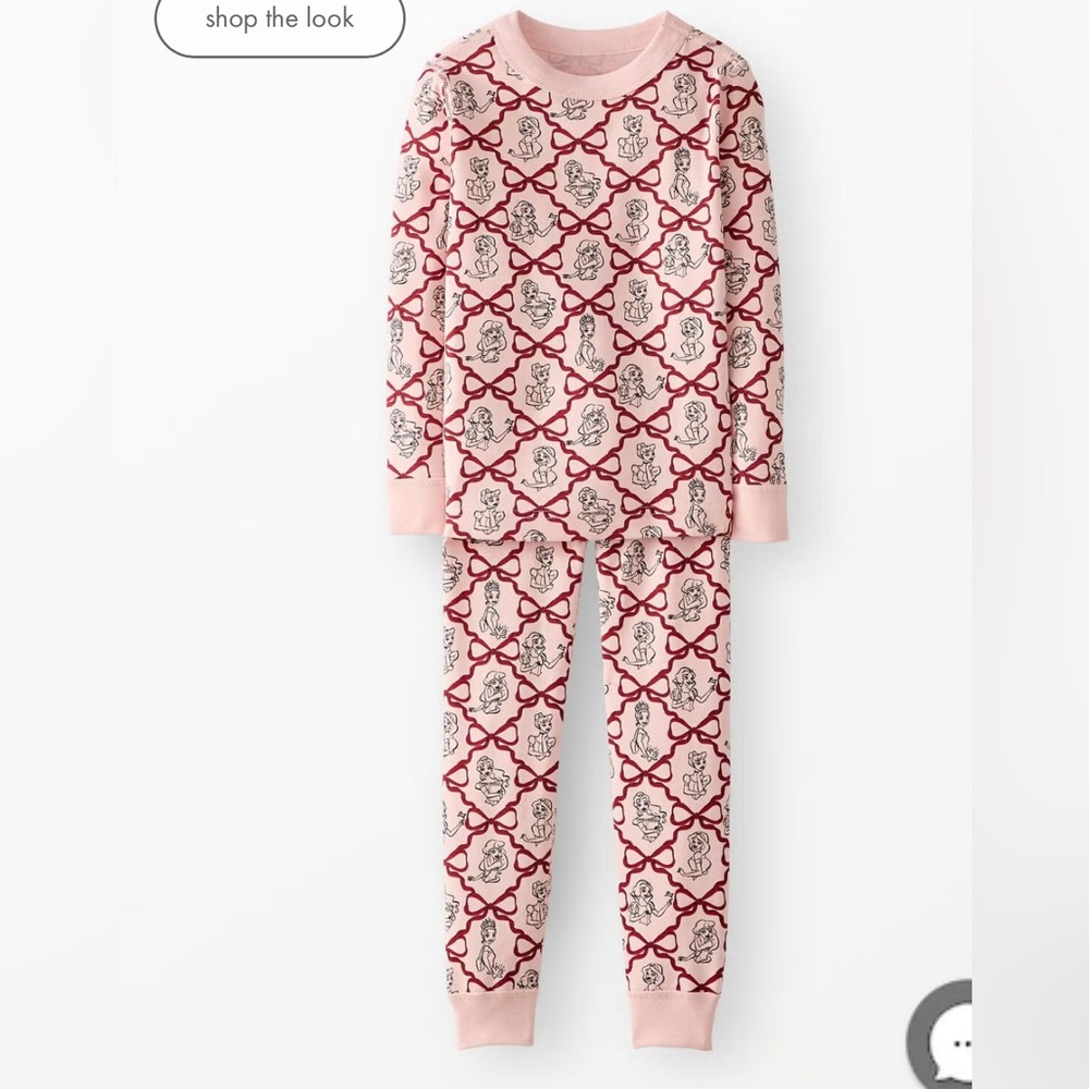 Hanna Andersson Disney princess pajamas NWT